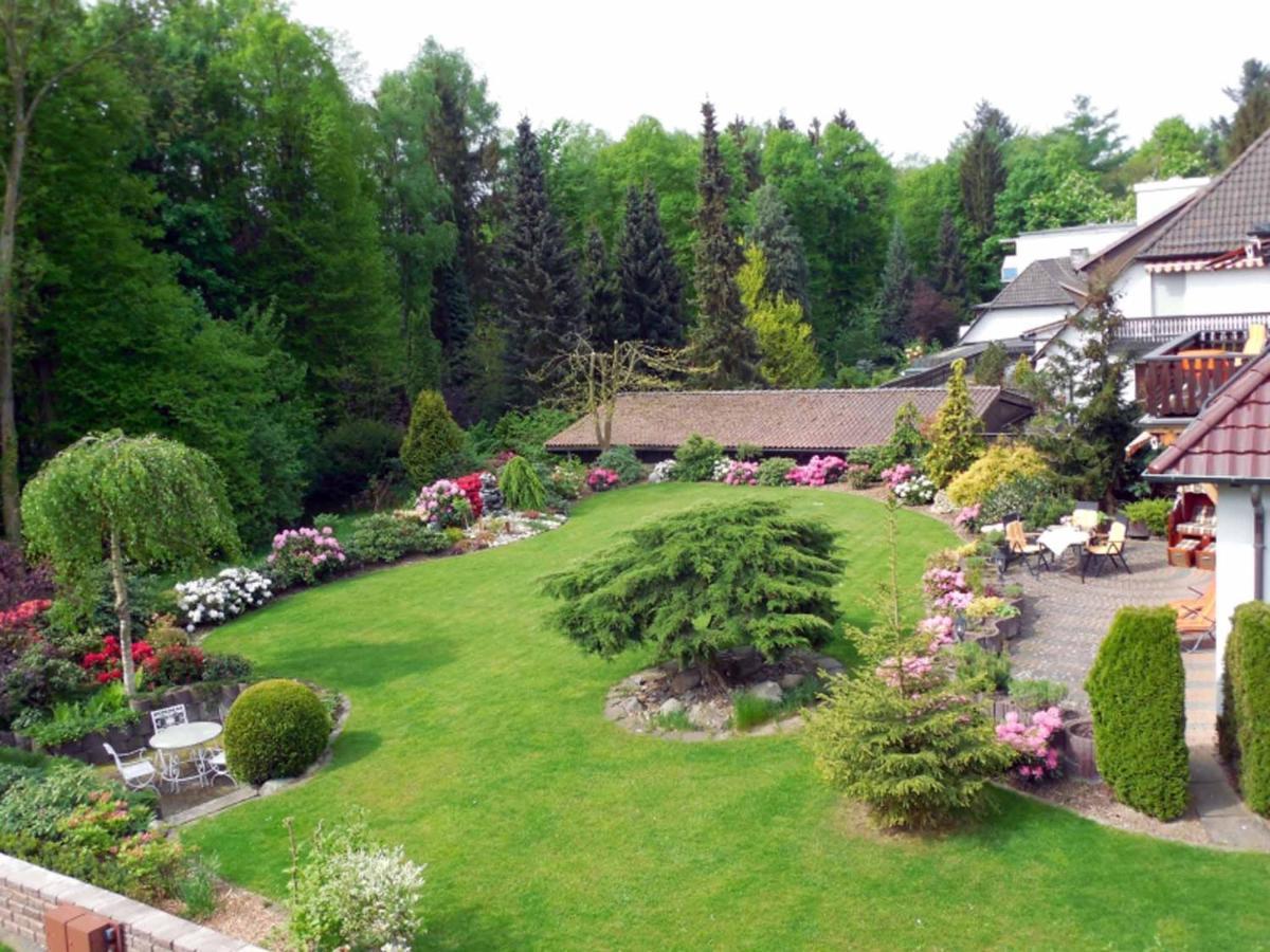 Ferienwohnungen Am Hufelandbad Bad Pyrmont Dış mekan fotoğraf