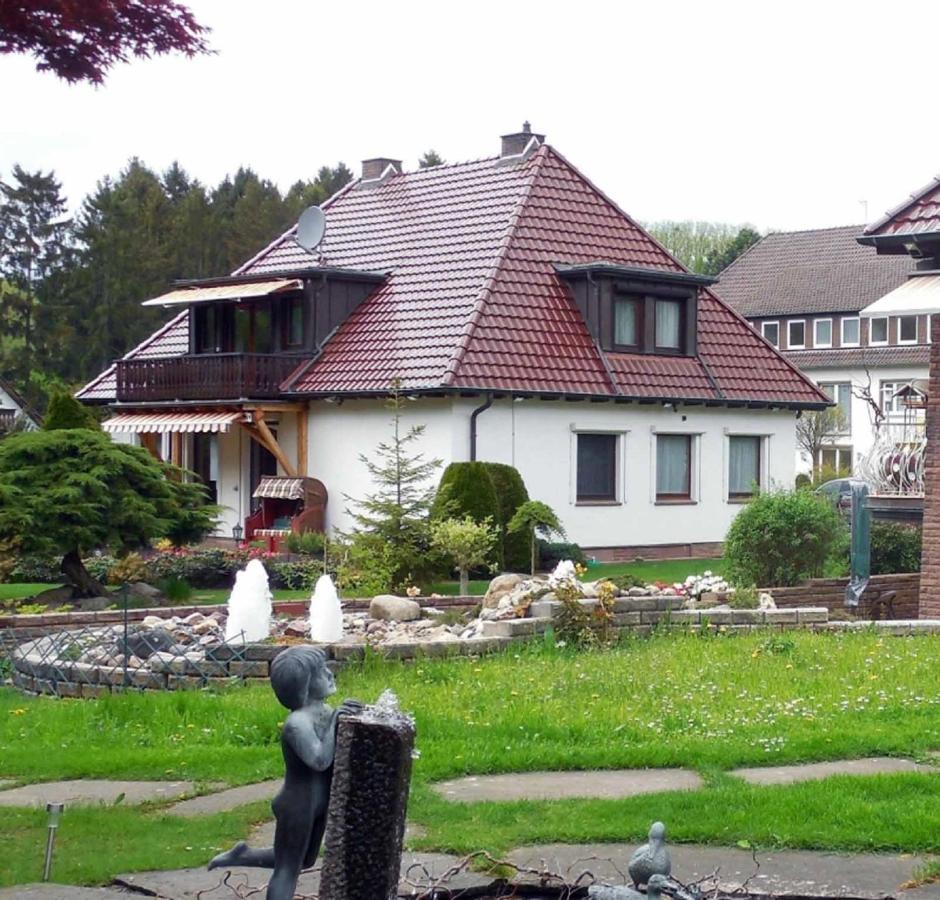 Ferienwohnungen Am Hufelandbad Bad Pyrmont Dış mekan fotoğraf